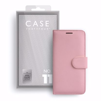 Picture of Case FortyFour Case FortyFour No.11 for Apple iPhone 14 Plus in Cross Grain Pink