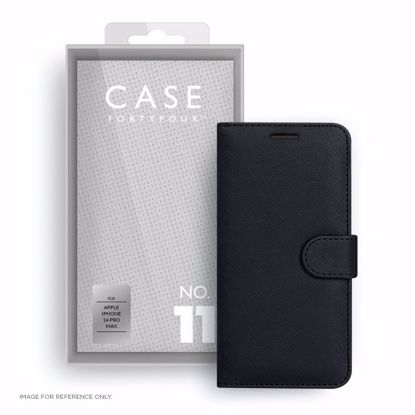 Picture of Case FortyFour Case FortyFour No.11 for Apple iPhone 14 Pro Max in Cross Grain Black