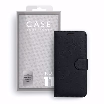 Picture of Case FortyFour Case FortyFour No.11 Case for Samsung Galaxy Xcover6 Pro in Cross Grain Black