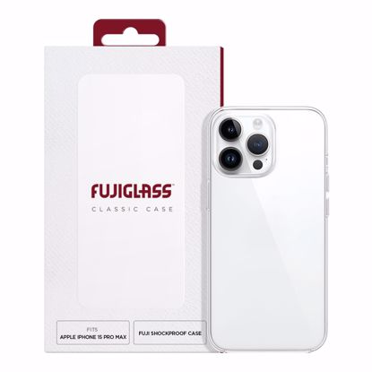 Picture of Fujiglass Fujiglass Classic Case for Apple iPhone 15 Pro Max in Clear