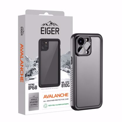 Picture of Eiger Eiger Avalanche Case for Apple iPhone 15 Pro in Black