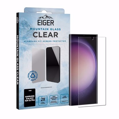 Picture of Eiger Eiger Mountain Glass CLEAR Screen Protector for Samsung S24 Ultra