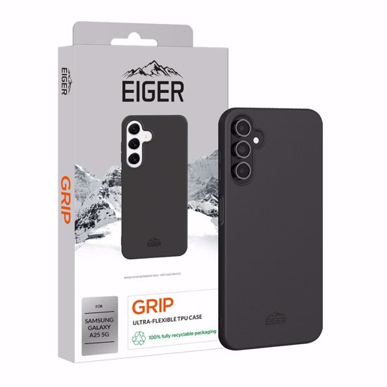 Picture of Eiger Eiger Grip Case for Samsung A25 5G in Black