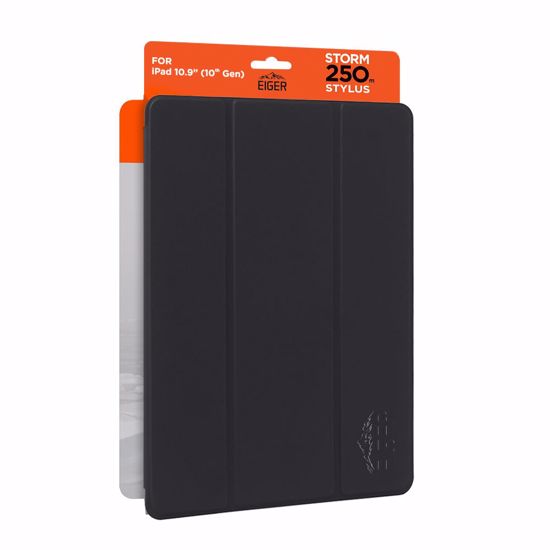 Picture of Eiger Eiger Storm 250m Stylus iPad 11 (11th Gen)/ 10.9 (10th Gen) Black Retail Sleeve