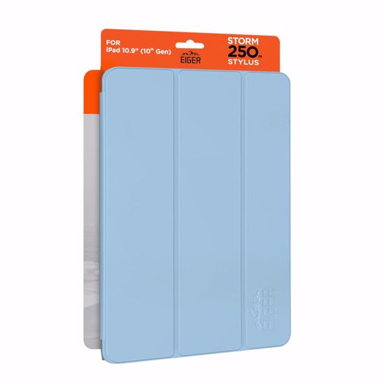 Picture of Eiger Eiger Storm 250m Stylus iPad 11 (11th Gen)/ 10.9 (10th Gen) Light Blue Retail Sleeve