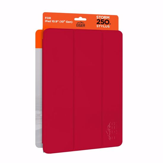 Picture of Eiger Eiger Storm 250m Stylus iPad 11 (11th Gen)/ 10.9 (10th Gen) Red Retail Sleeve