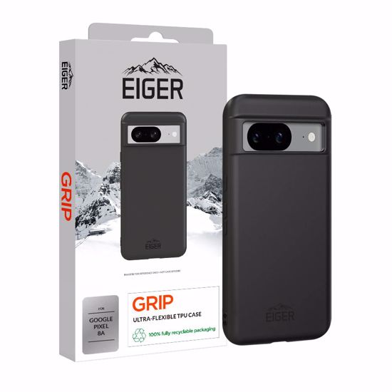 Picture of Eiger Eiger Grip Case for Google Pixel 8a in Black