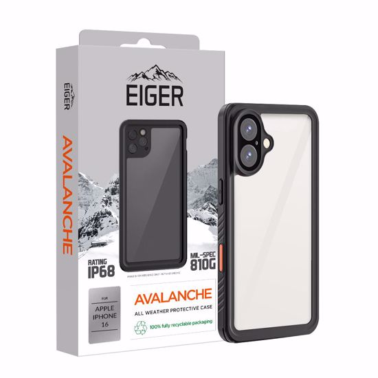 Picture of Eiger Eiger Avalanche Case for iPhone 16 in Black