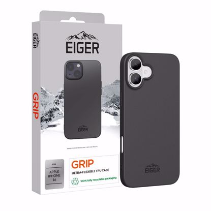 Picture of Eiger Eiger Grip Case for iPhone 16 in Black