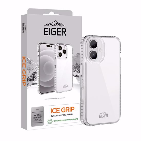 Picture of Eiger Eiger Ice Grip Case for iPhone 16 Plus in Clear