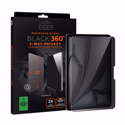 Picture of Eiger Eiger Mountain Black Privacy 360 TSP Screen Protector for iPad Air 11 (2024)