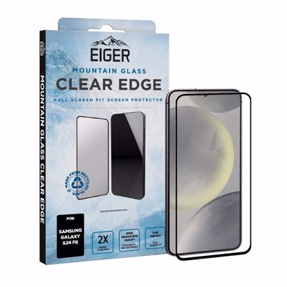 Picture of Eiger Eiger Mountain Glass CLEAR EDGE Screen Protector for Samsung S24 FE